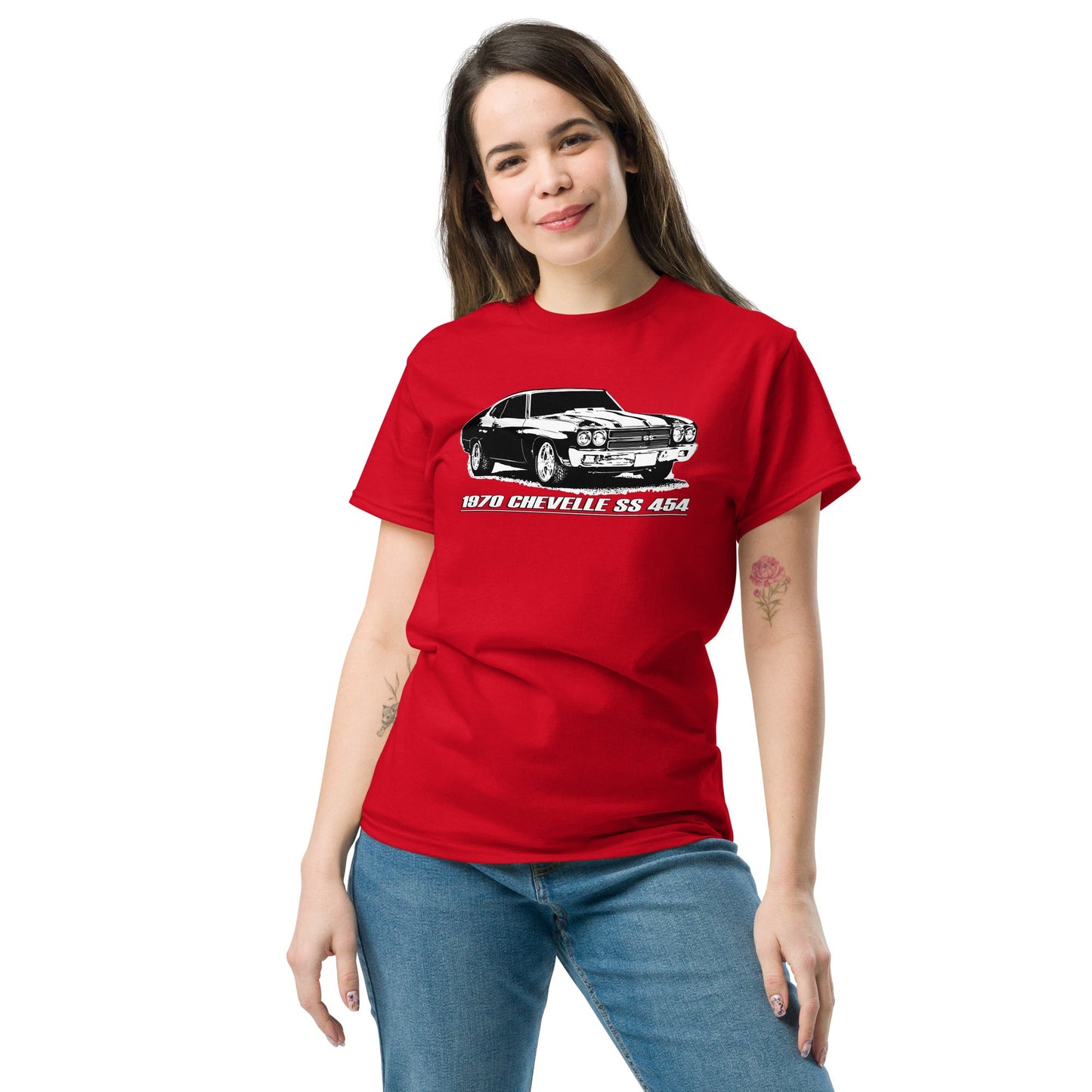 1970 Chevelle 454 T-Shirt For Muscle Car Enthusiasts