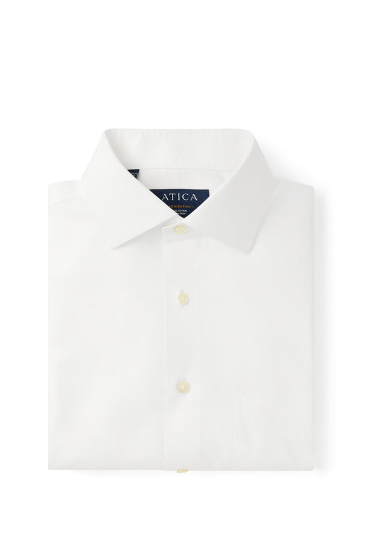 Edinburgh Cufflink White Shirt