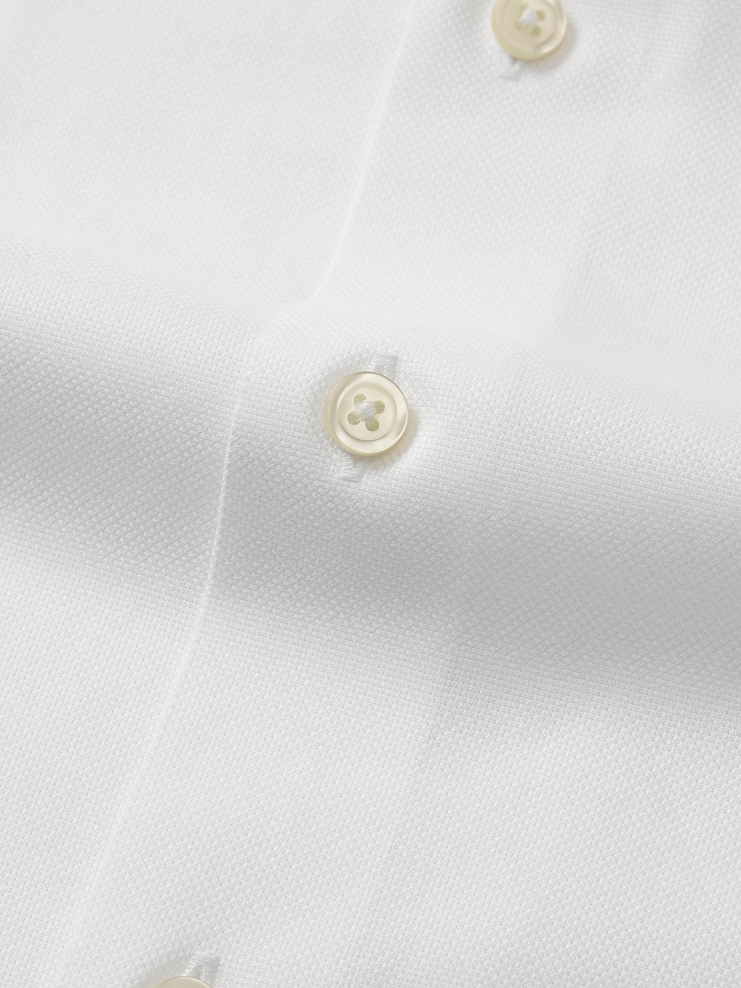 Edinburgh Button Cuff White Shirt