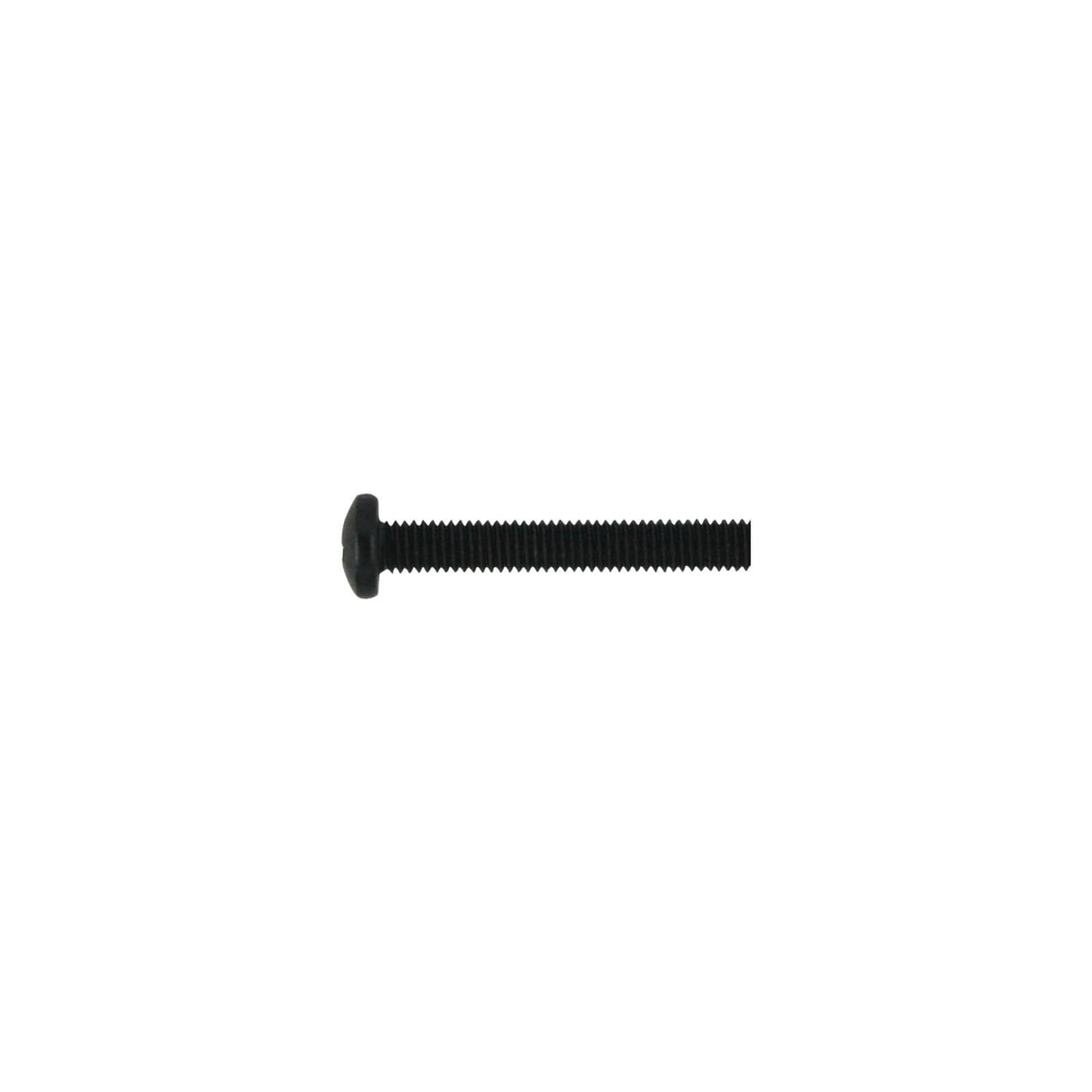 Standard Panhead Phillips Bolt 1" - Black (Single)