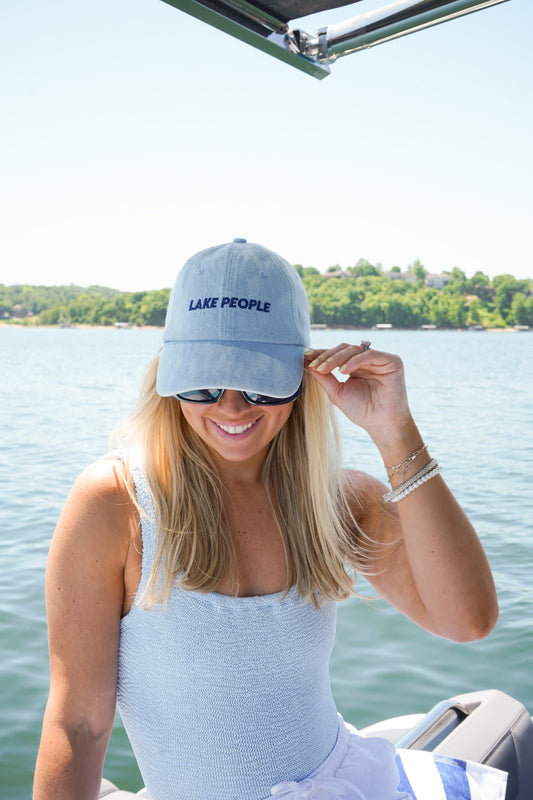 Lake People - Denim Dad Cap