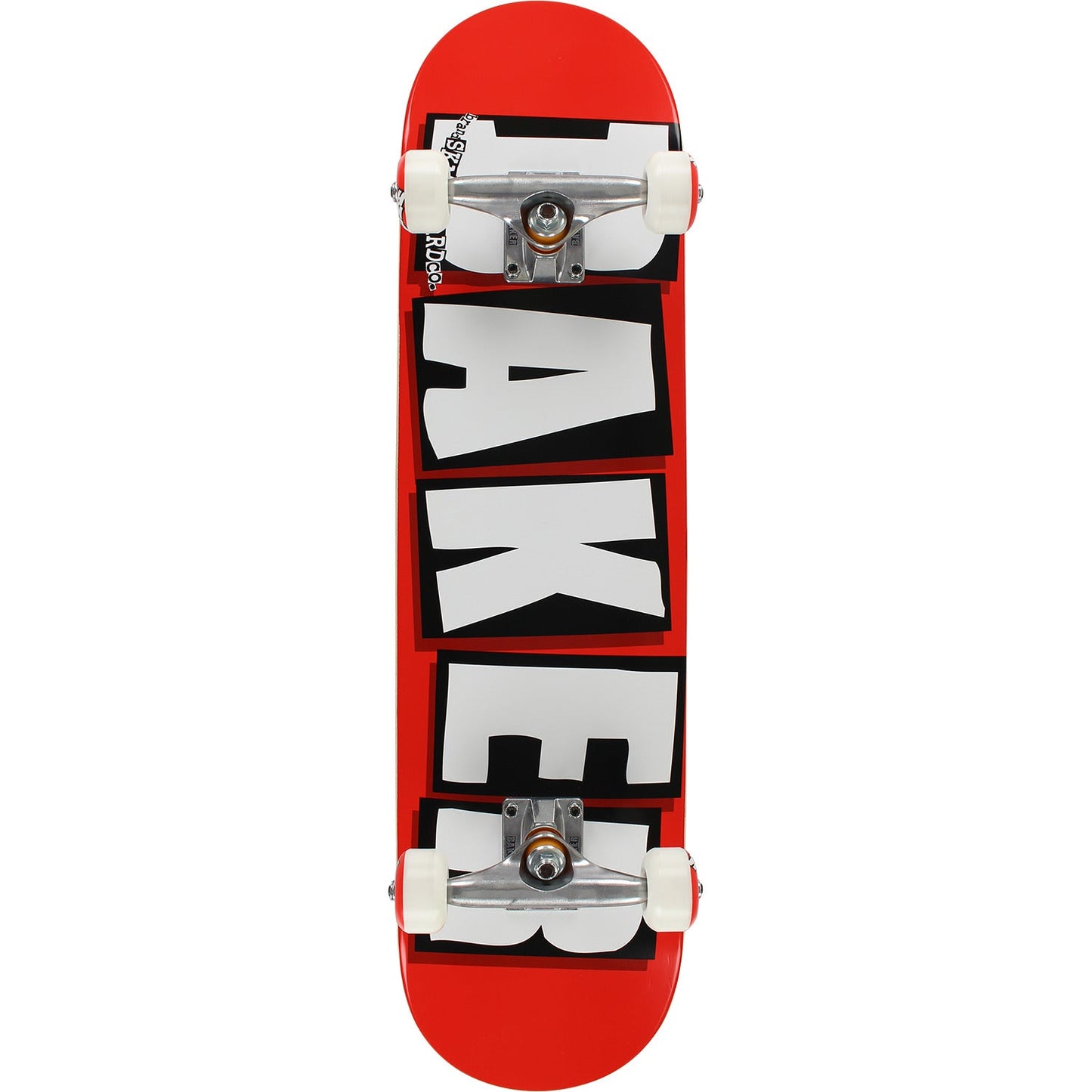 Baker Brand Logo Complete Skateboard - 8.0" Red/White/Black