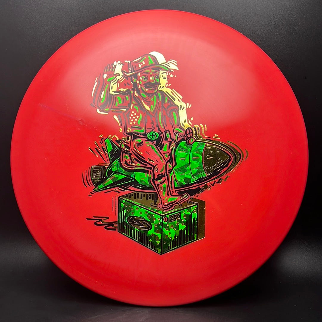 Alpha Lariat - "Ride Em Rocket Cowboy" Triple Foil