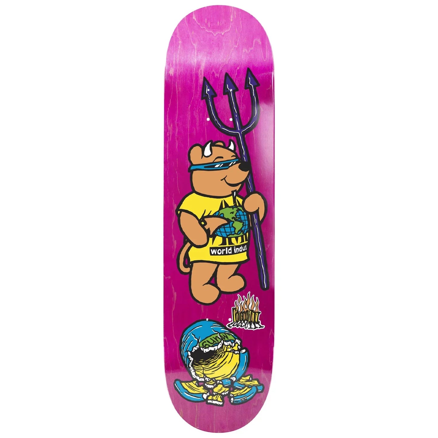 World Industries Rocco III Deck - 9″ Pink