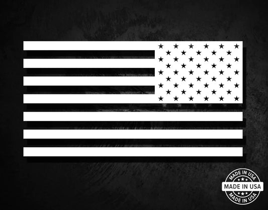 Reversed American Flag Decal