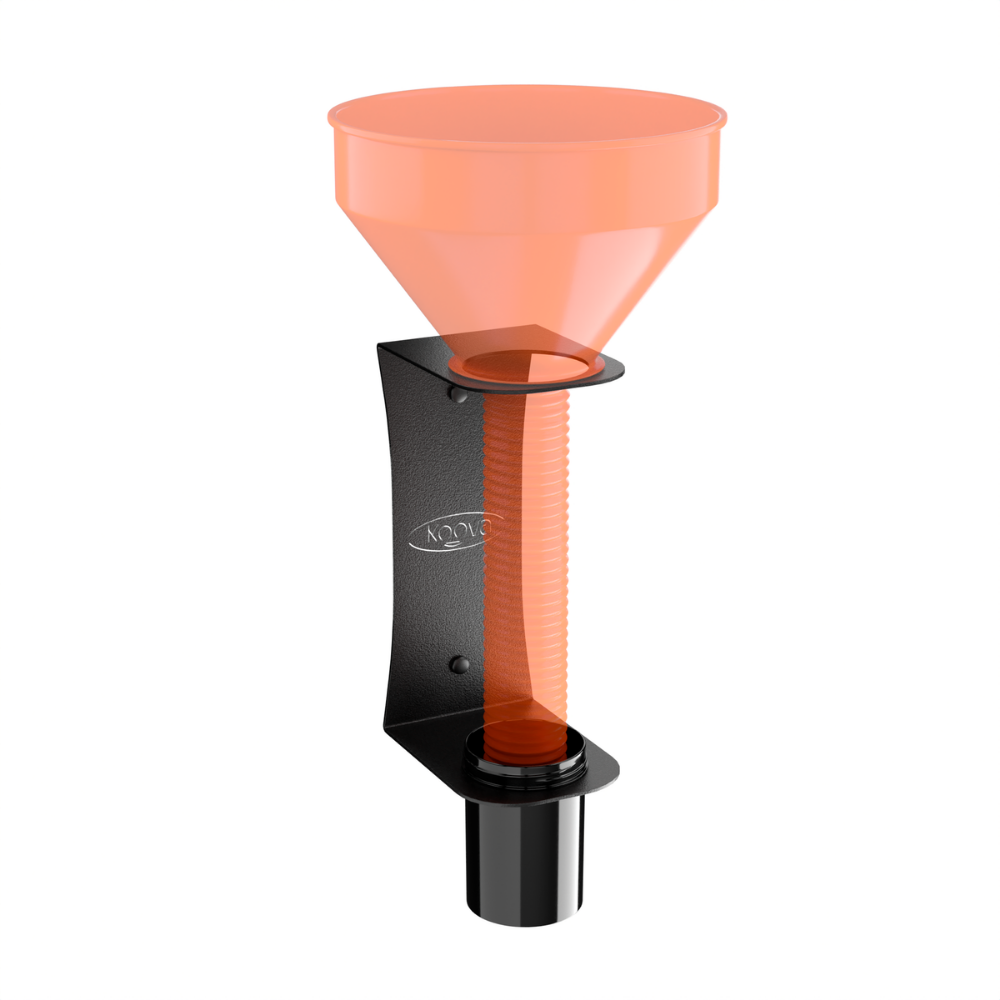 Oil Funnel Holder - Wall Mount
