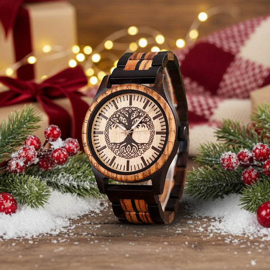 Personalized Tree Of Life Handmade Wooden Watch