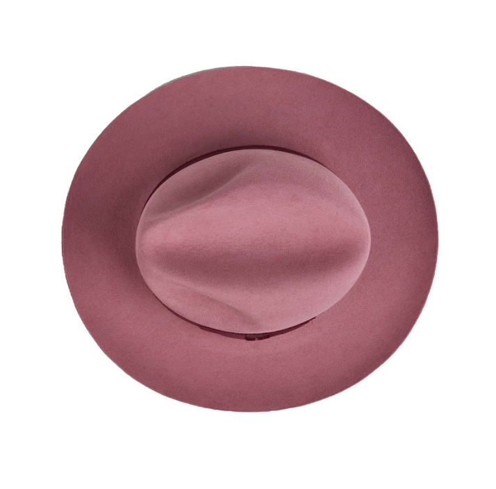 El Capo: Antique Rose Fedora - The Boss of Style!
