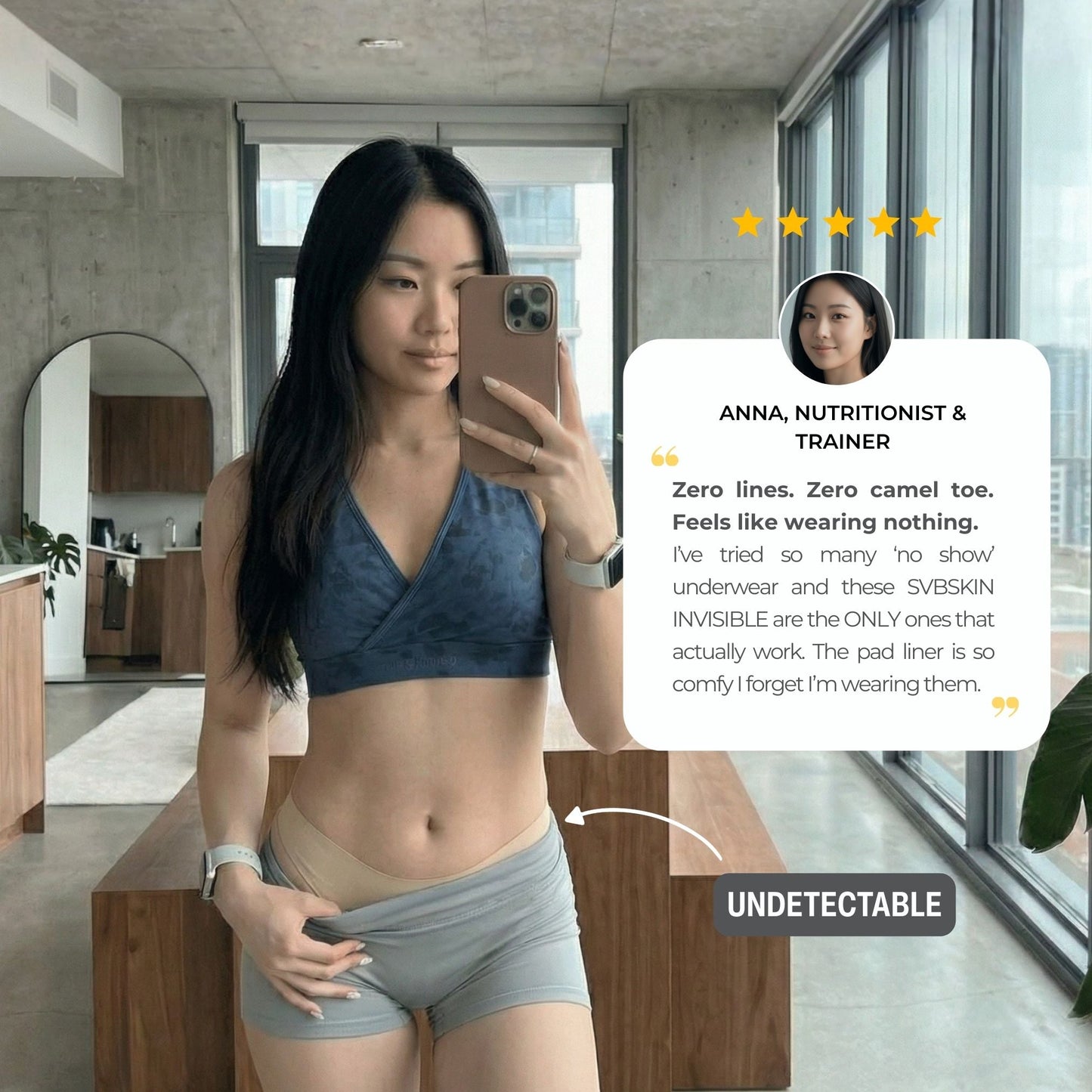INVISIBLE Thong | Seamless Camel Toe-Proof