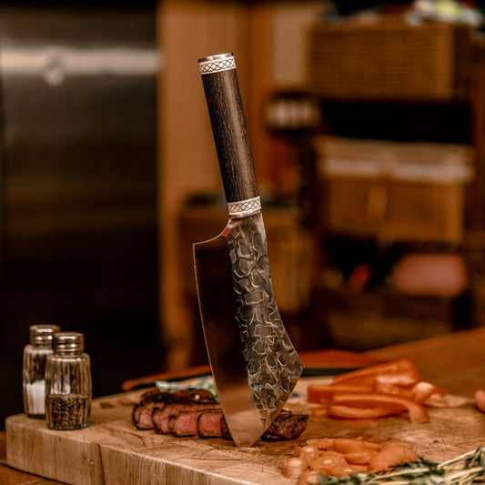 Viking Kitchen Knife – Cleaver Chef Hybrid