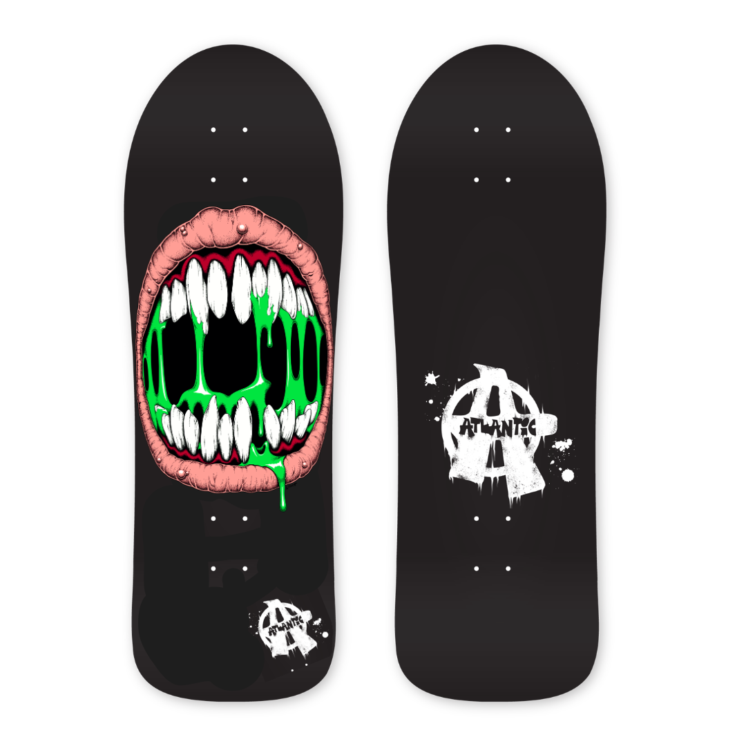 Slime Mouth Limited Edition, HAND-PAINTED Deck (PRE-ORDER, JANUARY 2027)