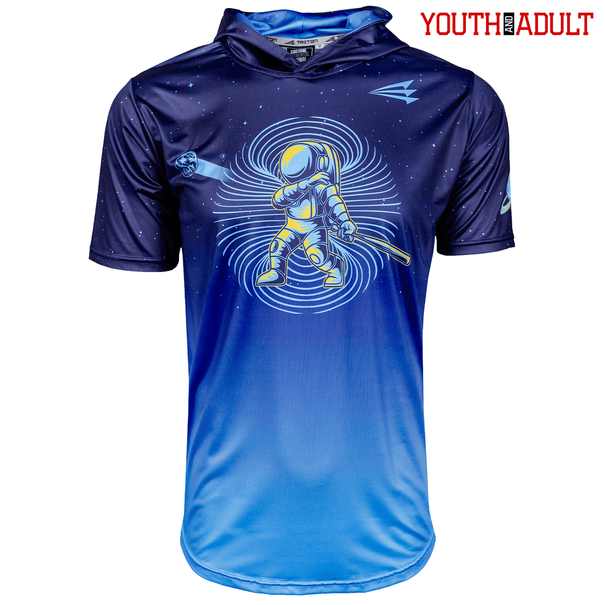 Moonshots HyperMAX Short Sleeve Baseball Hoodie