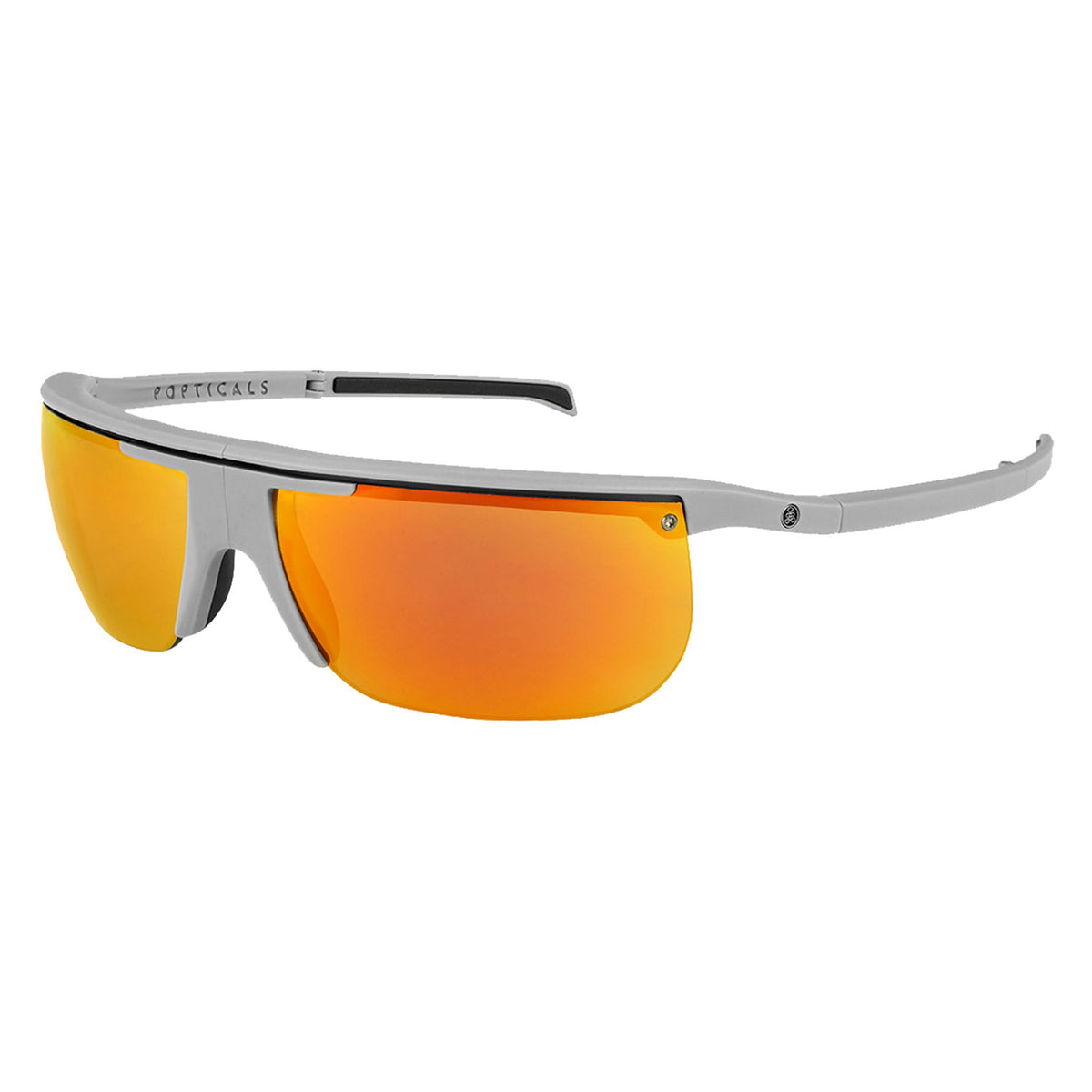POPART | Matte Gray | Polarized Gray/Orange Mirror | Popticals