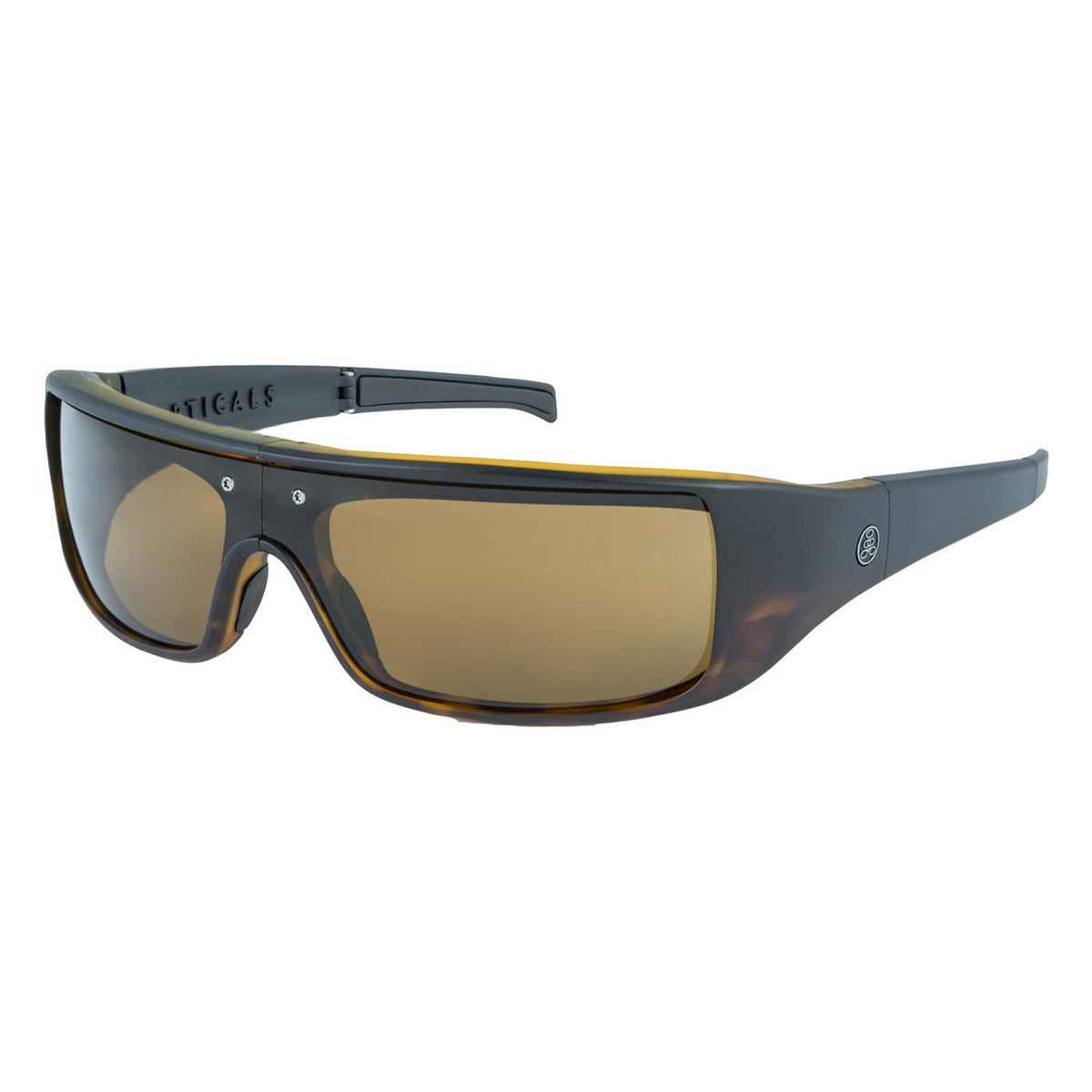 POPGEAR | Matte Black Tortoise | Polarized Brown | Popticals