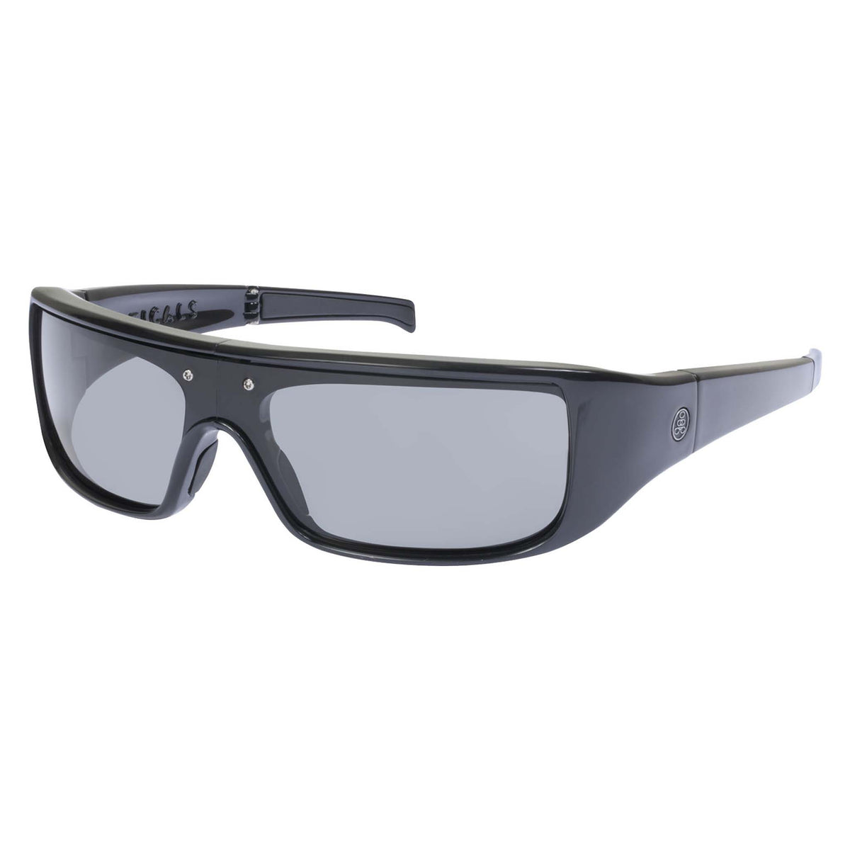 POPGEAR | Small Gloss Black | Polarized Gray | Popticals