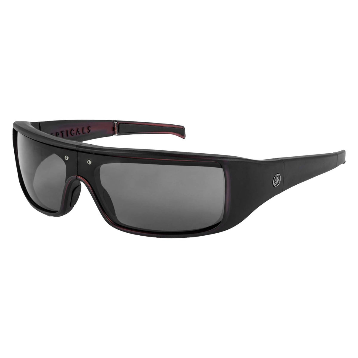 POPGEAR | Matte Wine/Black Crystal | Polarized Gray | Popticals