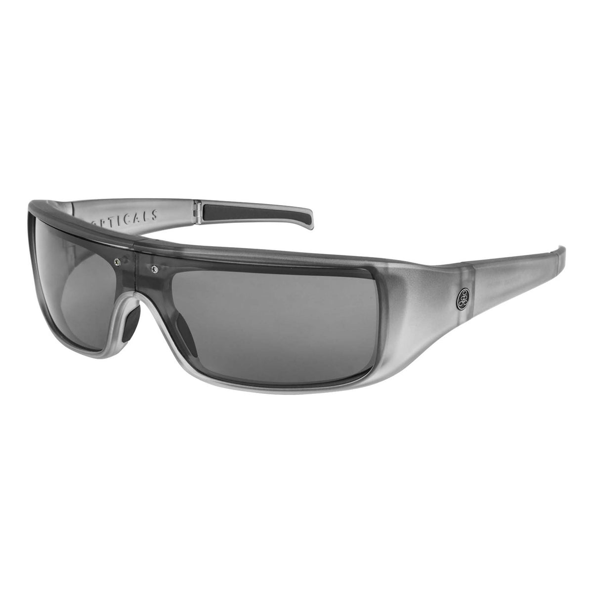 POPGEAR | Matte Smoke/Clear Crystal | Polarized Gray | Popticals