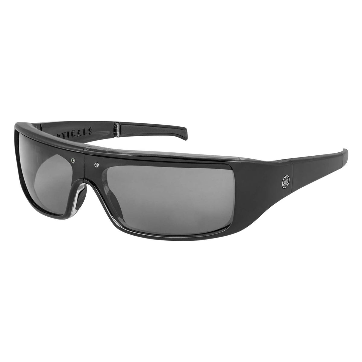 POPGEAR | Gloss Black/Crystal | Polarized Gray | Popticals