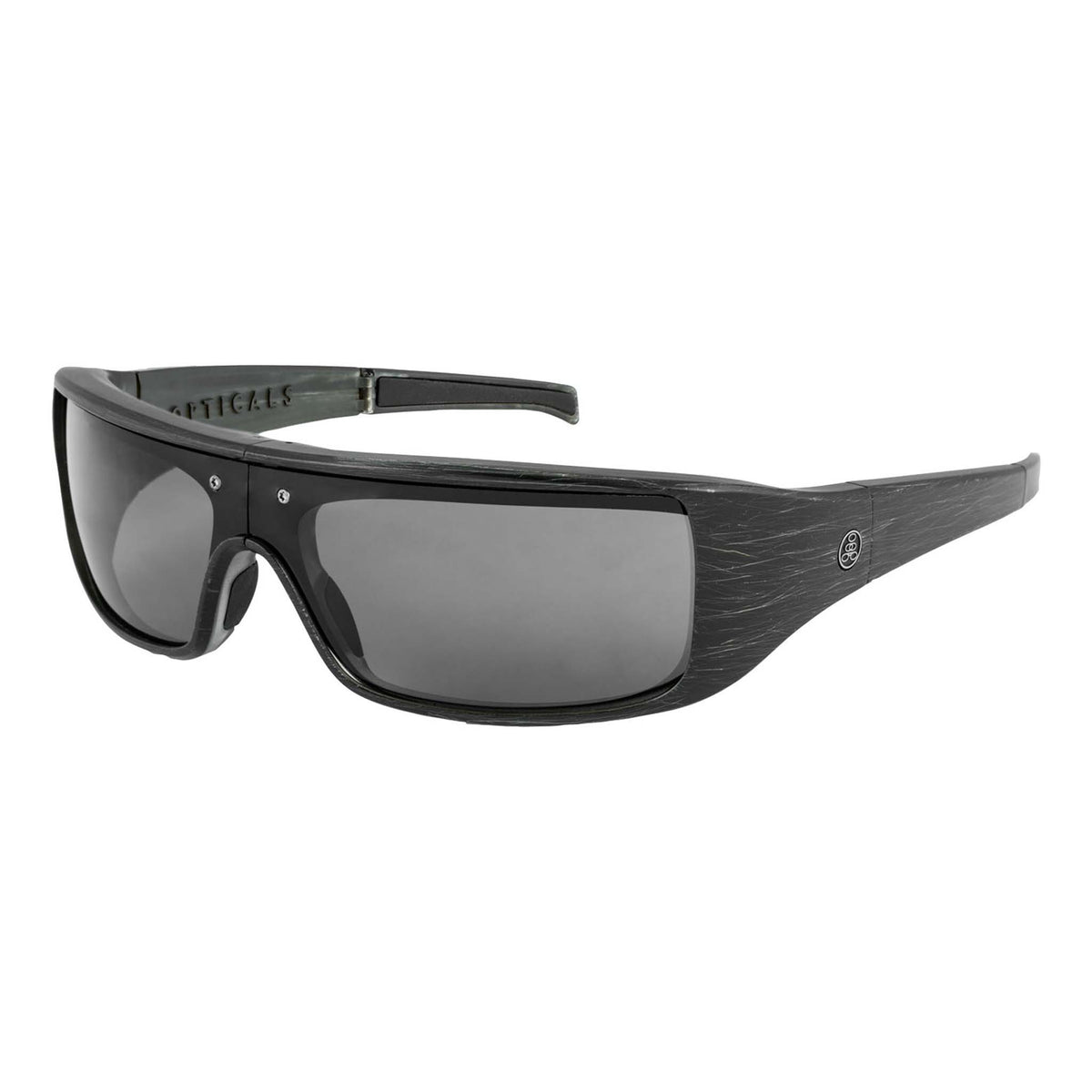 POPGEAR | Matte Brush Black | Polarized Gray | Popticals