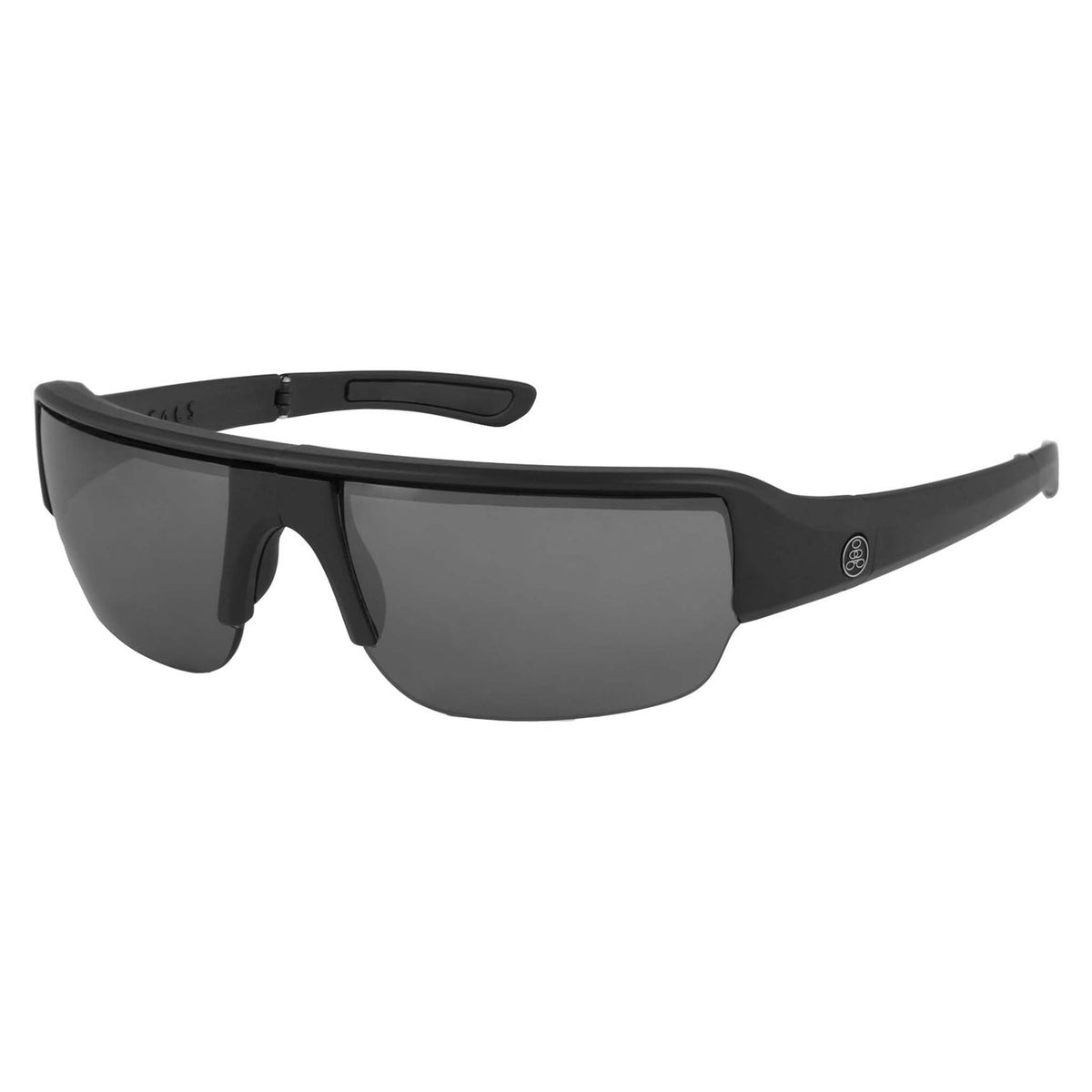 POPGUN | Matte Black | Polarized Gray/Silver Mirror | Popticals