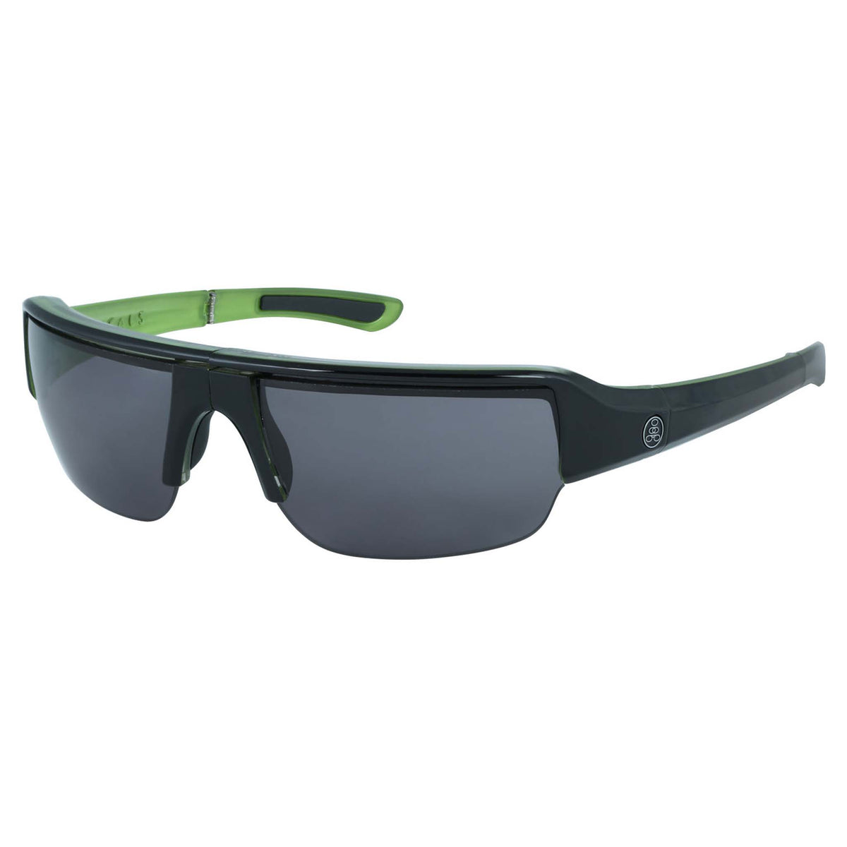 POPGUN | Gloss Black/Green Crystal | Polarized Gray | Popticals