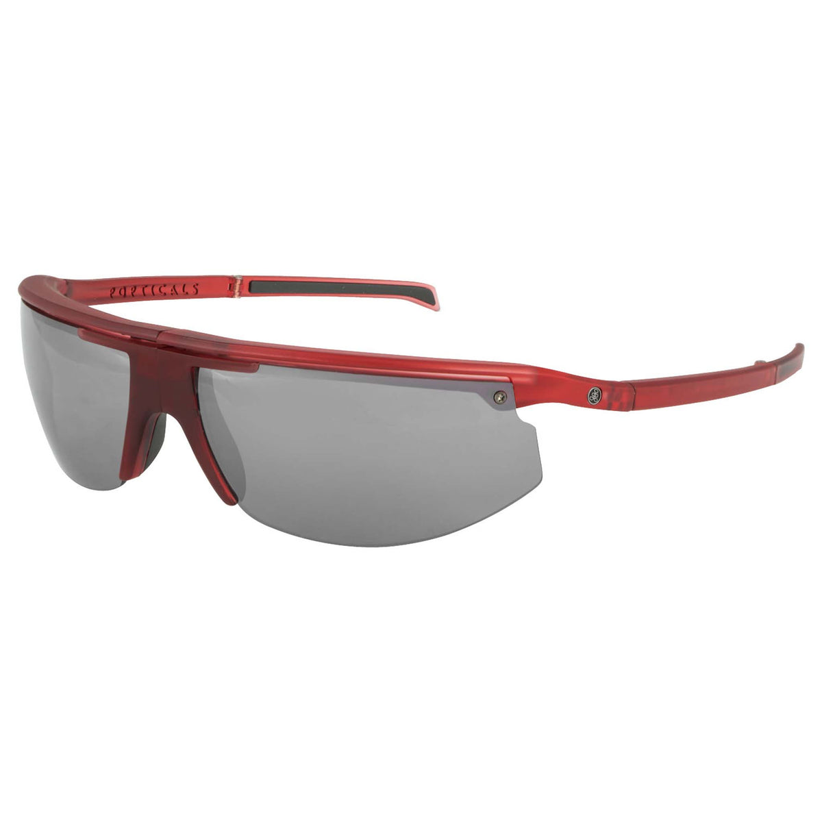 POPSTAR | Matte Red Crystal | Polarized Gray/Silver Mirror | Popticals