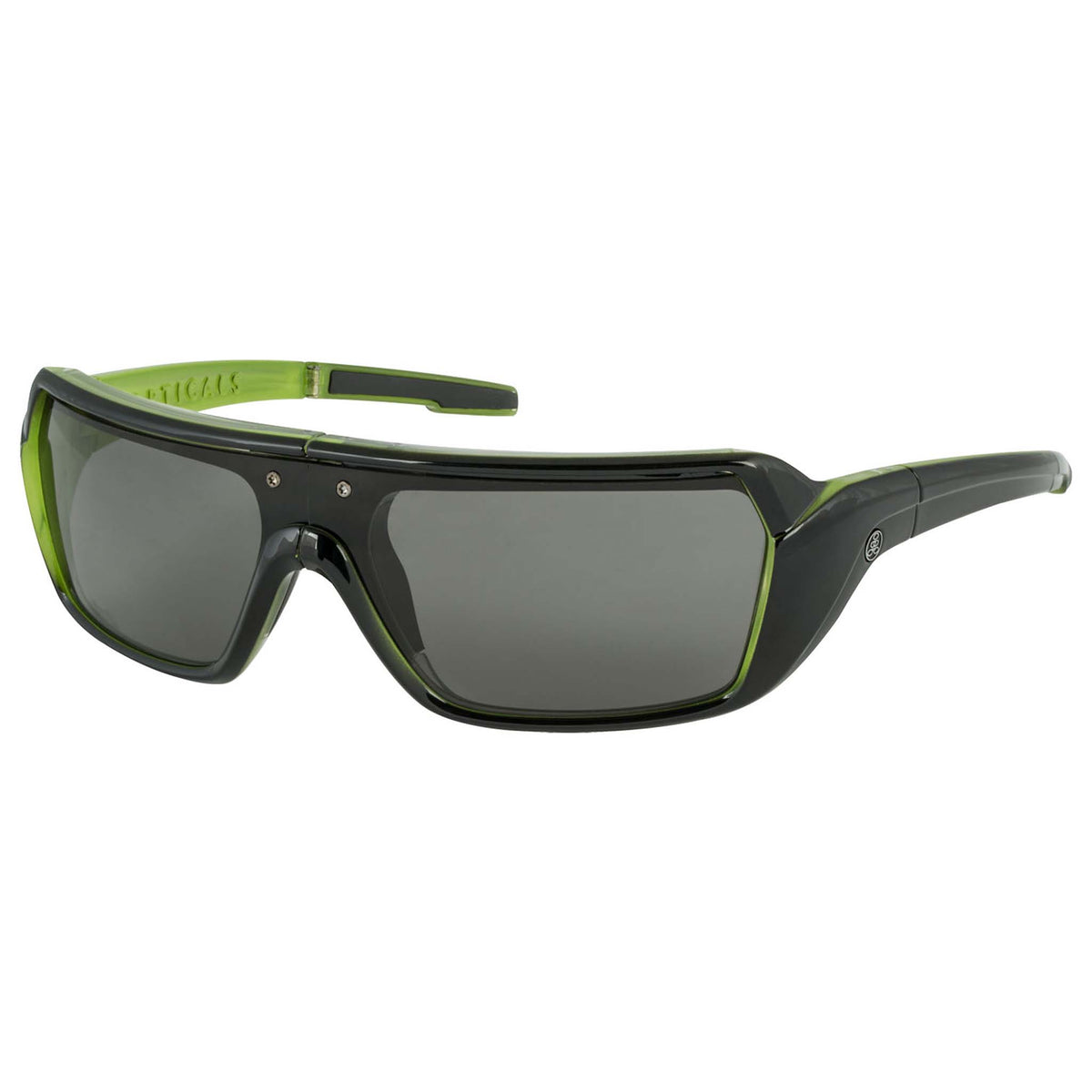 POPSTORM | Gloss Black/Green Crystal | Polarized Gray | Popticals