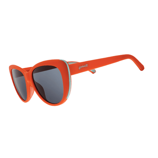 "Ties Cherry Stem With Tongue" Orange Glam G Polarized Sunglasses