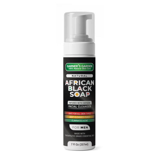 African Black Soap Foaming Facial Cleanser | H2O2