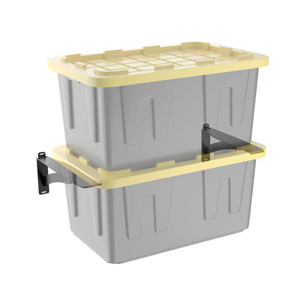 Wall Bin Storage System for Garage or Shed Organization