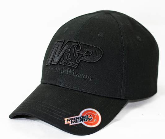 M&P® by Smith & Wesson® Blackout 3D Logo 6-Panel Cap, Range Ready®