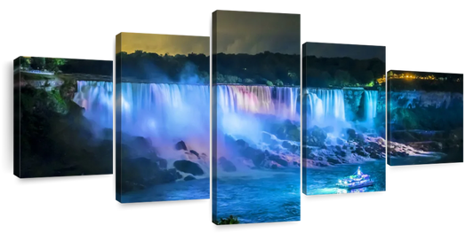 Colorful Niagara Falls Wall Art