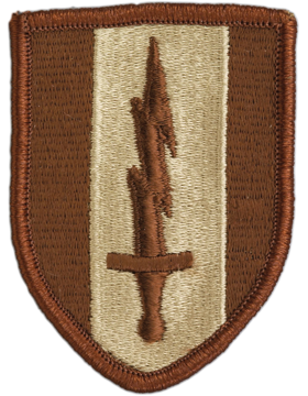 1st Signal Brigade Desert Patch  - Closeout Great for Shadow Box