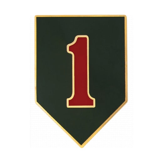 1st Infantry Division CSIB - Army Combat Service Identification Badge