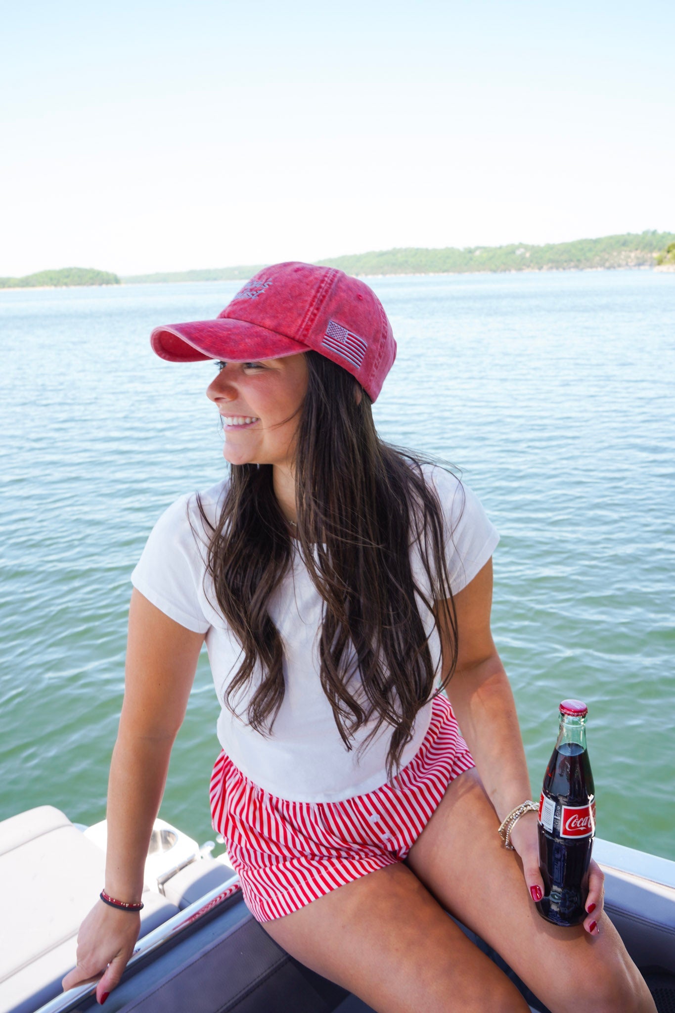 America's Greatest - Red Dad Cap