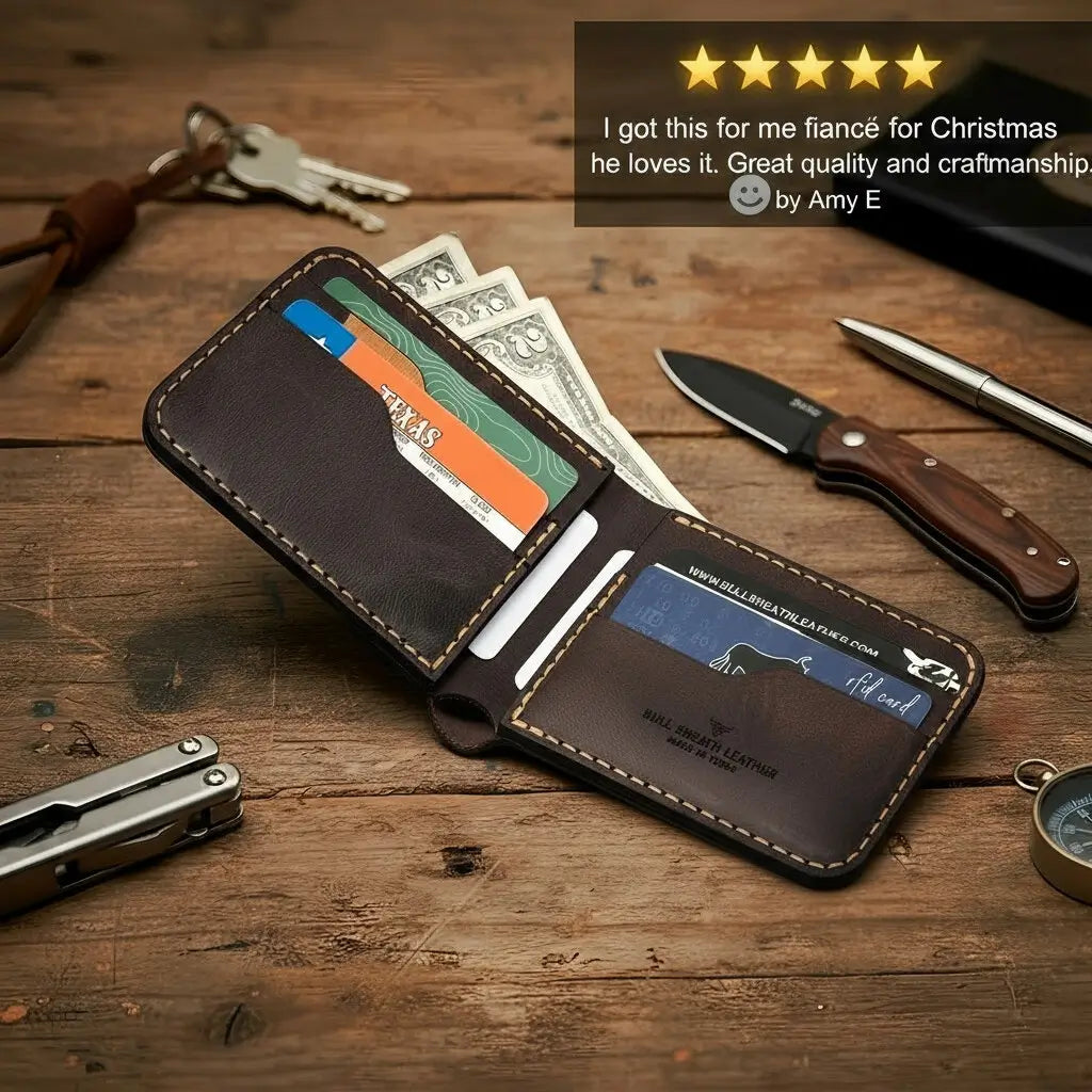 Rio Grande Bifold Wallet - Walnut Brown