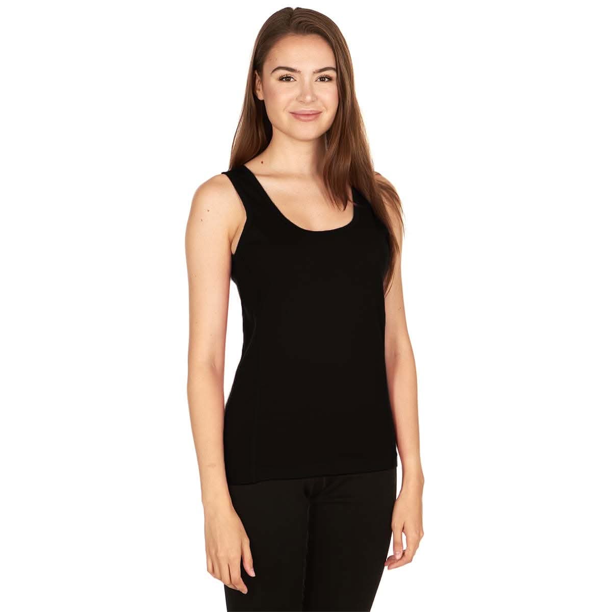 Lightweight Women's Wool Tank Top - 100% Merino Wool