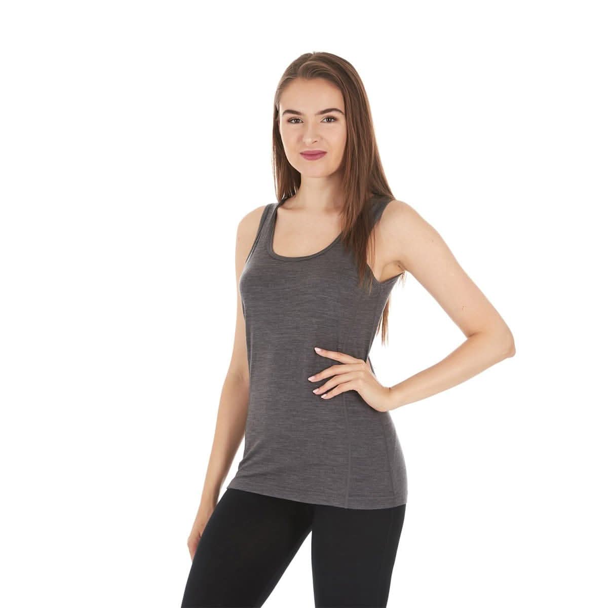 Lightweight Women's Wool Tank Top - 100% Merino Wool