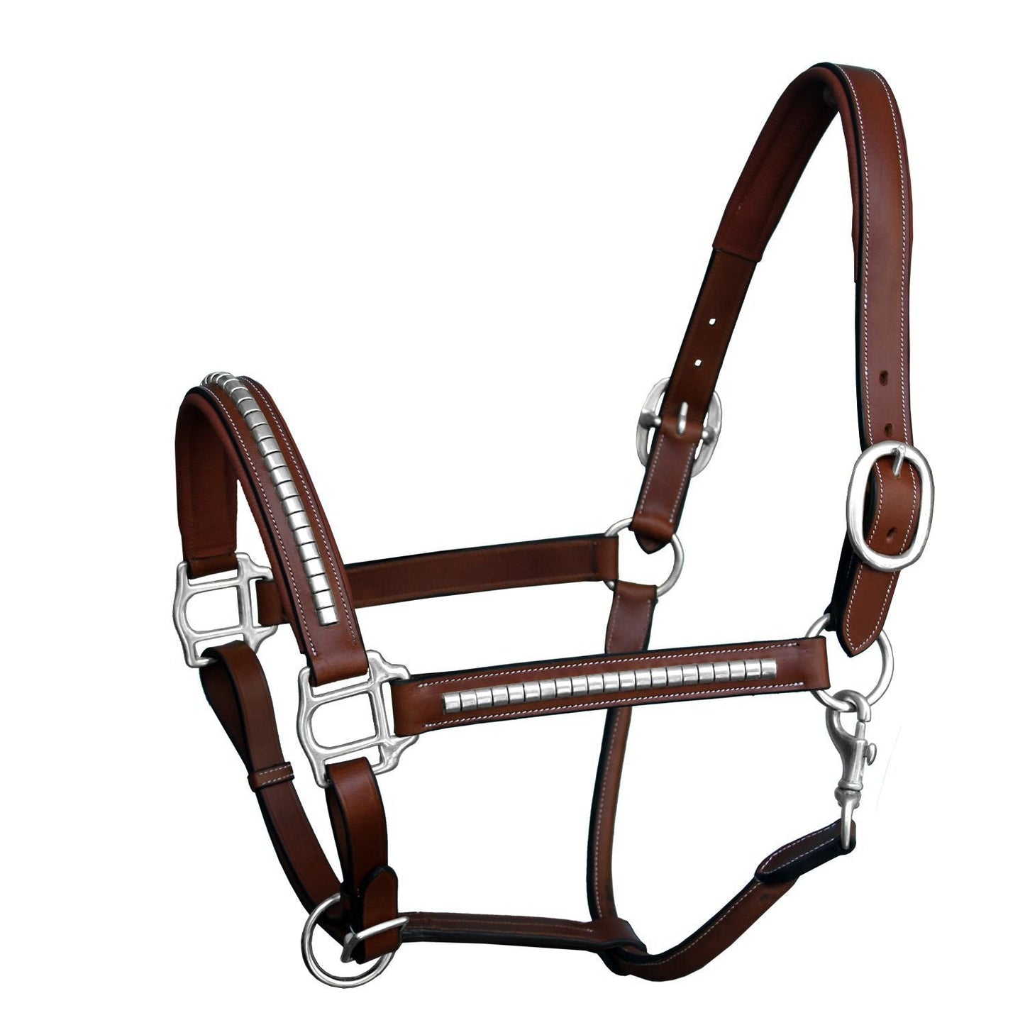 ExionPro Clincher Halter - Brass Nickel Hardware