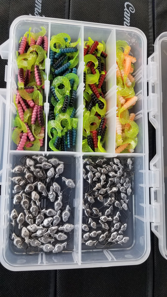 Cam's All Day Fishermen Curly Tail Grub Assortment Package