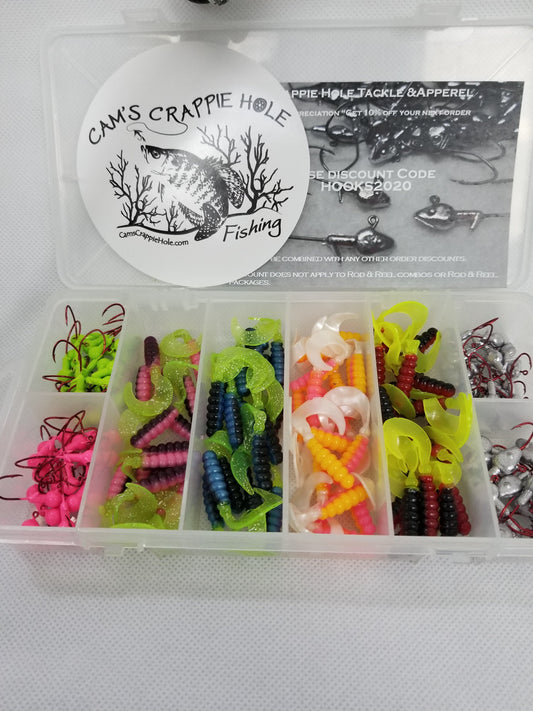 Cam's "Black Onyx"(10+1) Magic Stik 6'6 Rod and Reel Combo Kit