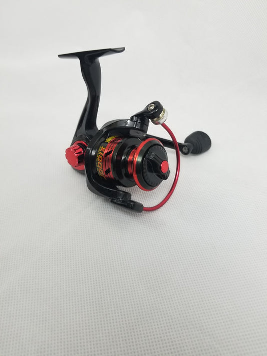 Cam's 6'2"  (8+1) BB Black & Red "War Horse" Magic Stik Rod & Reel Combo