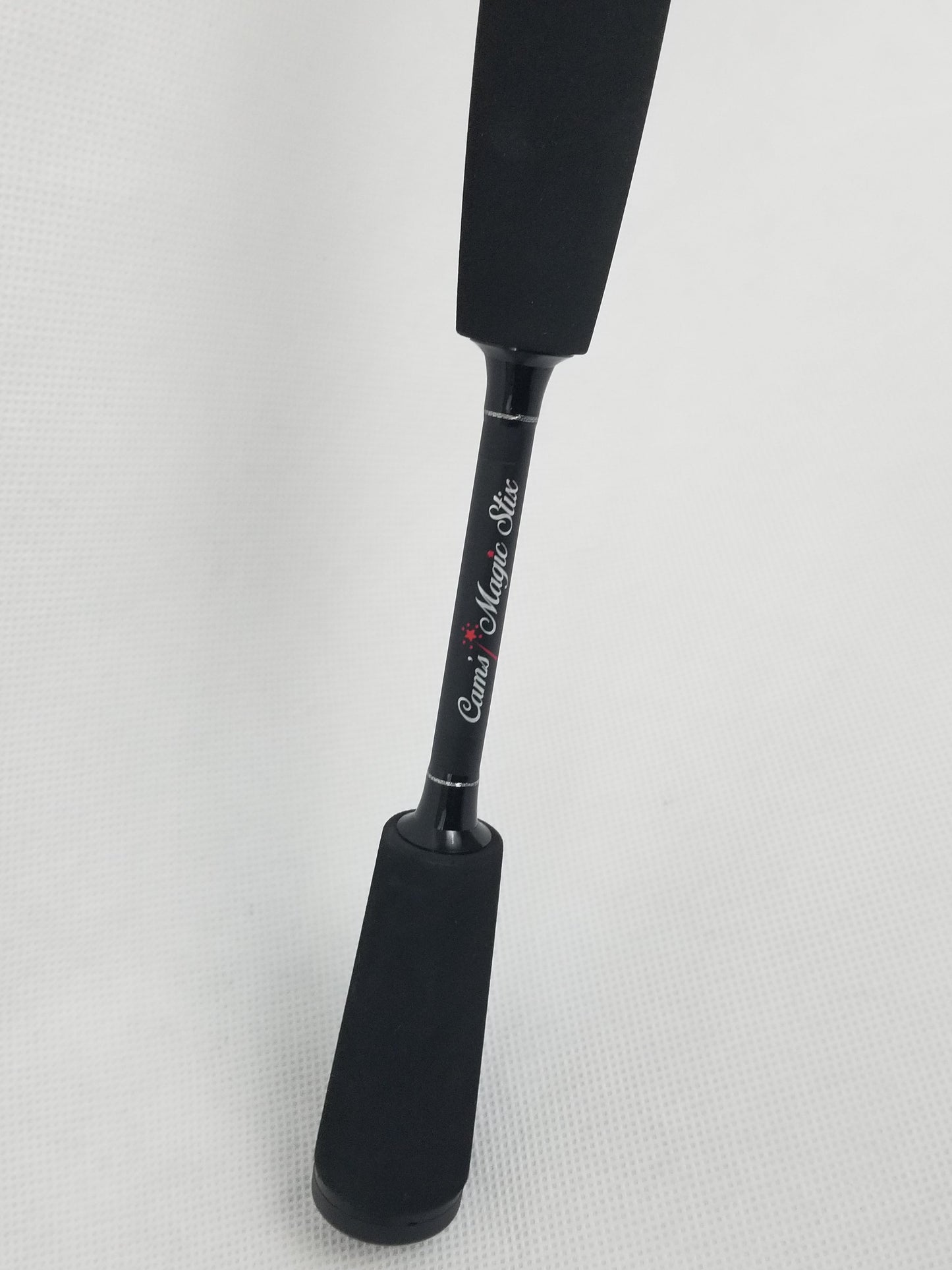 Cam's 6'2"  (8+1) BB Black & Red "War Horse" Magic Stik Rod & Reel Combo
