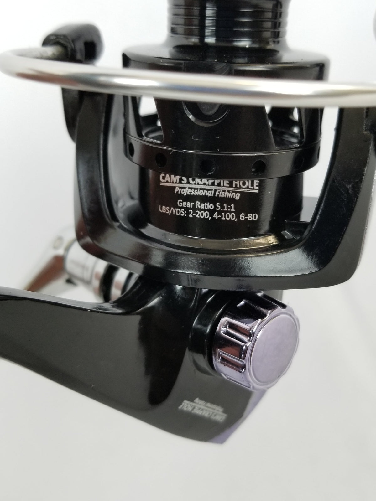 Cam's "Orange Poseidon"  6'2 ( 6+1 BB) Spinning Rod and Reel Combo