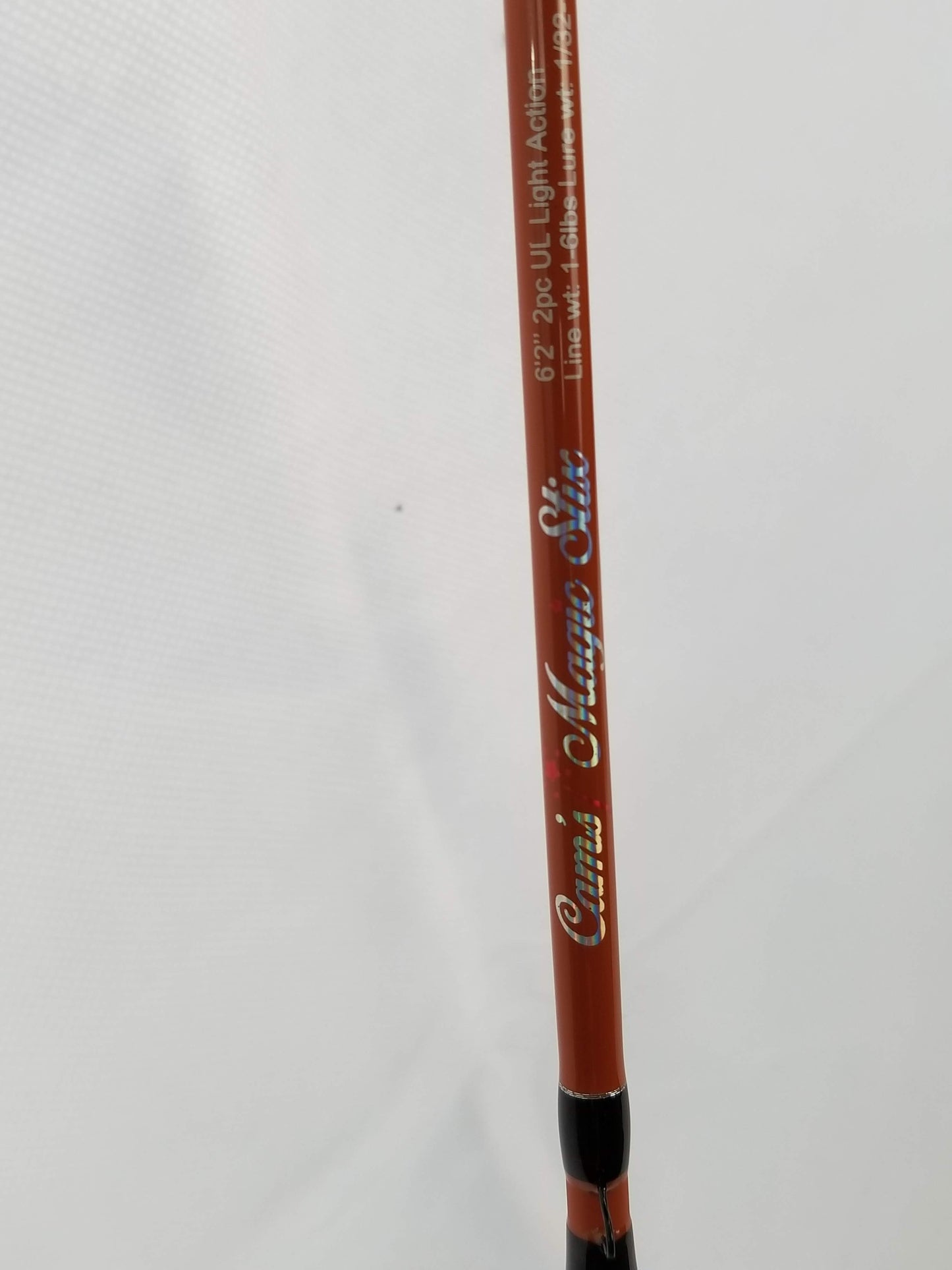 Cam's "Orange Poseidon"  6'6  Spinning Rod and Reel Combo