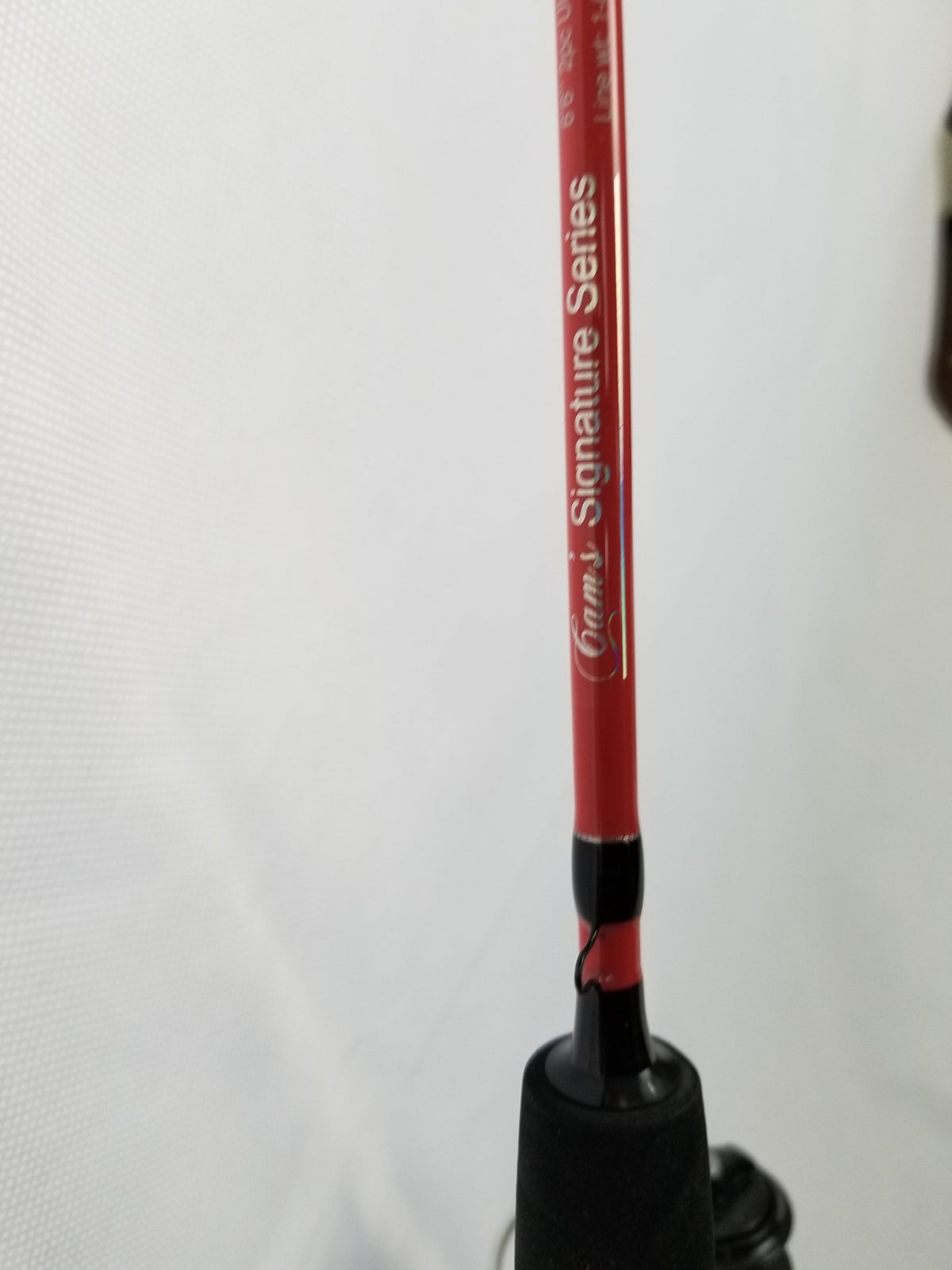 Cam's Complete 6'6" "Orange Poseidon" Titanium 10+1 (BB) Ball Bearing Reel Signature Series Curly Tail Combo  Special