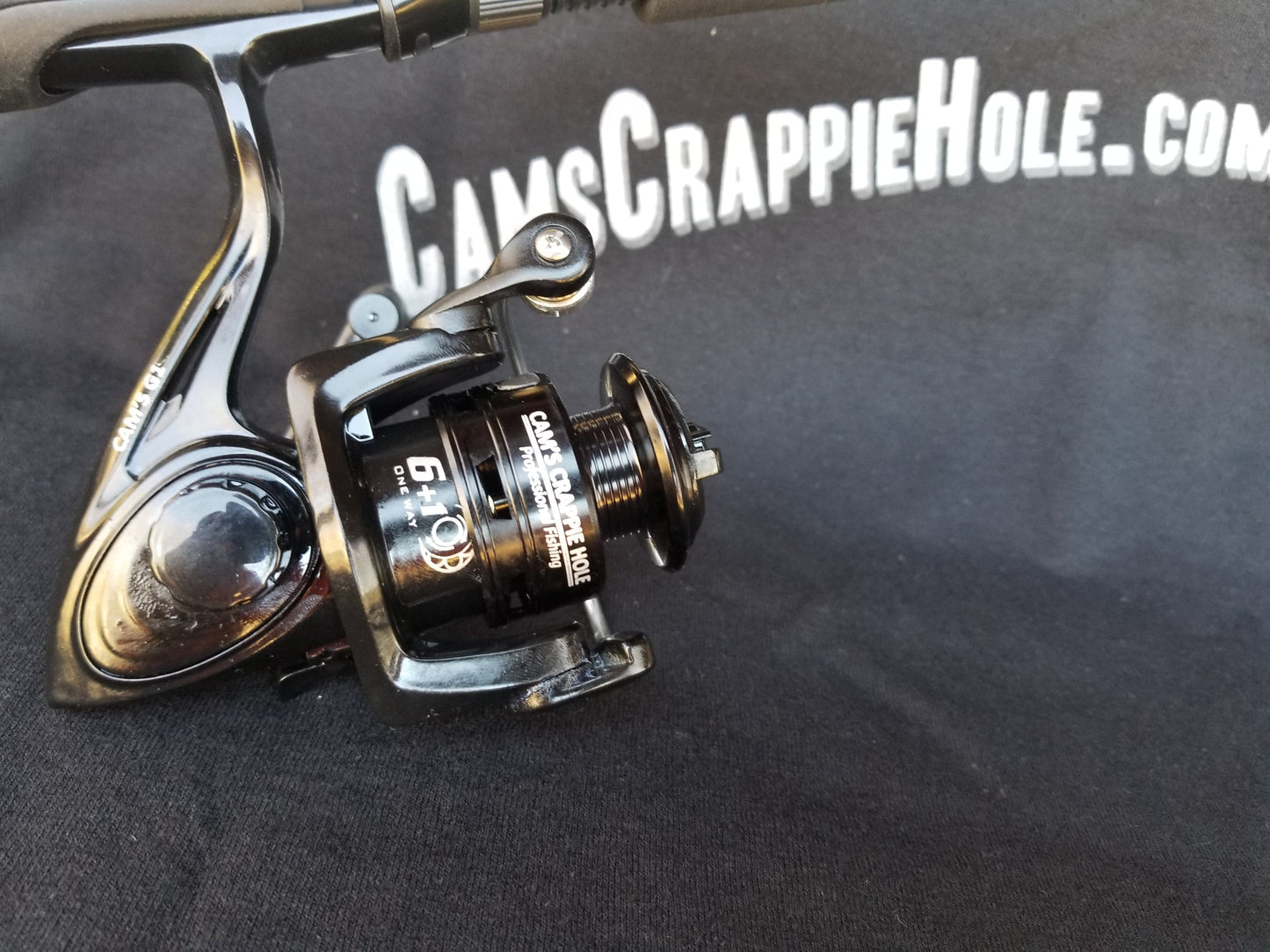 Cam's 7(BB)The Raven [BlackBird] Xtralite  6'2" ft. Rod & Reel Spinning Combo
