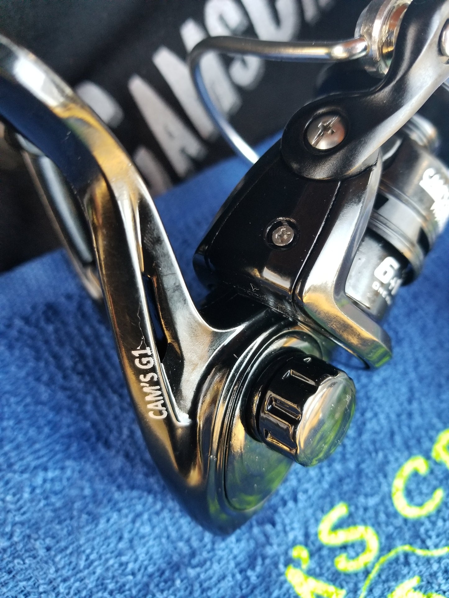 Cam's "Orange Poseidon"  6'0  Spinning rod and reel (6+1) Combo