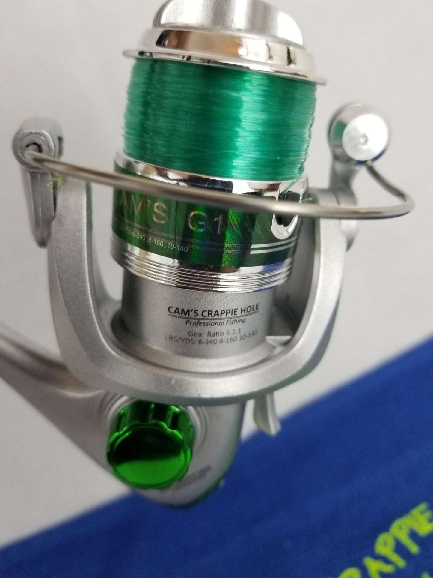 New Cam's "Emerald Split Grip" Live Bait  Assortment 6'0 Combo Kit