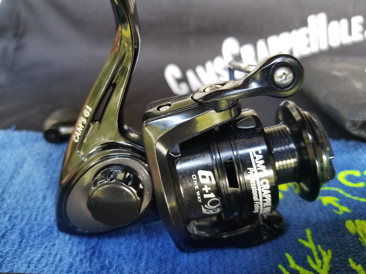 Cam's "Orange Poseidon"  6'2 ( 6+1 BB) Spinning Rod and Reel Combo